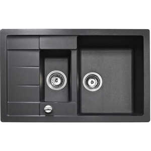 Мойка кухонная Teka Astral 60 b-tg чёрный металлик (88958)