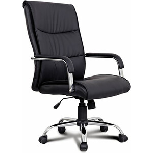 Кресло офисное Brabix Space EX-508 экокожа хром черное 530860