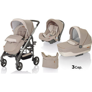 Коляска 4 в 1 Inglesina Trilogy Plus System Quattro на шасси Trilogy Plus Chrome Slate Коляска 4 в 1 Inglesina Trilogy Plus System Quattro на шасси Trilogy Plus Chrome Slate