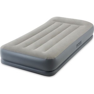 Надувная кровать Intex Mid-Rice Airbed 99х191х30 см встроенный насос 220V 64116 цена Надувная кровать Intex Mid-Rice Airbed 99х191х30 см встроенный насос 220V 64116 цены онлайн