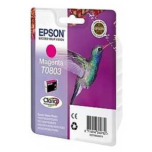 все цены на Картридж Epson T0803 Magenta (C13T08034011) онлайн