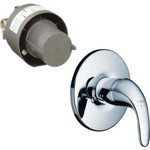 Смеситель для душа Hansgrohe Focus внешняя и внутренняя часть (31766000)