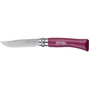 Нож складной Opinel №7 VRI Colored Tradition Plum (нержавеющая сталь, рукоять граб, длина клинка 8 см, цвет слива)