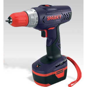 Аккумуляторная дрель-шуруповерт Sparky BR 12E + FL (в сумке)