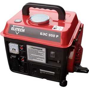 Генератор бензиновый Elitech БЭС 950 Р