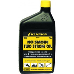 Масло 2-х тактное Champion 1л JASO FD полусинтетическое (952823)