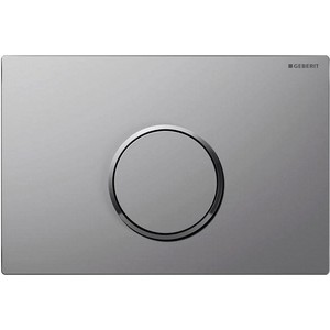 Клавиша смыва Geberit Sigma 10 хром матовый/хром глянцевый (115.758.KN.1)
